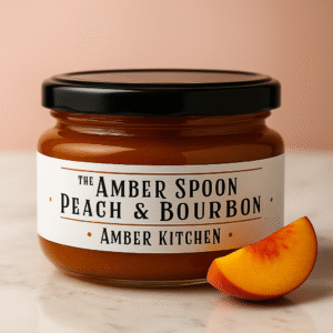 Peach & Bourbon Jam