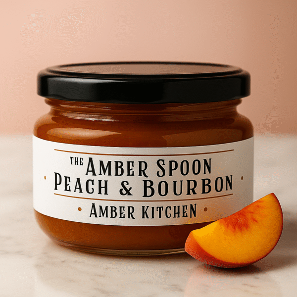 Peach & Bourbon Jam